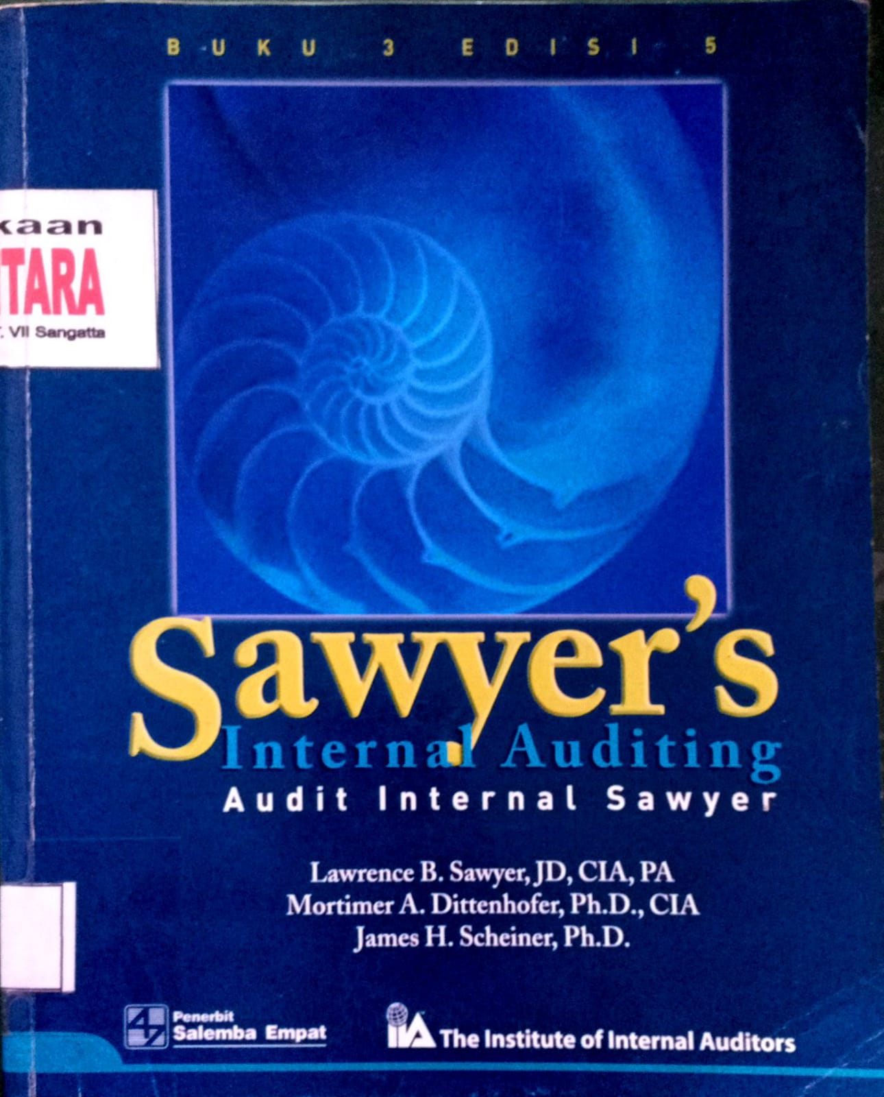 Sawyer's Internal Auditing Audit Internal Sawyer (Buku 3)